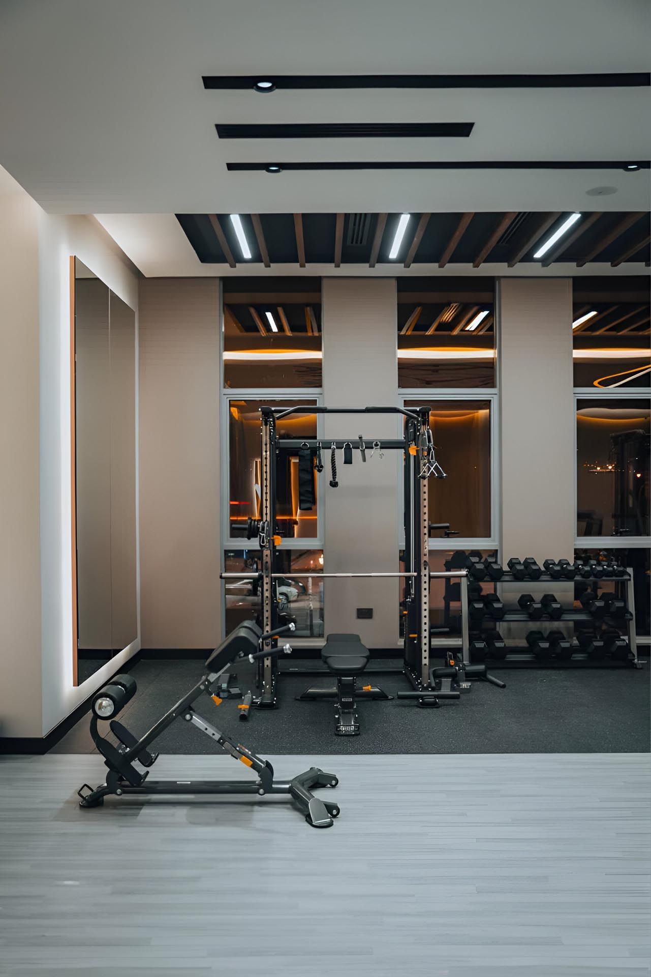 Fitness fit-out by Timberworks